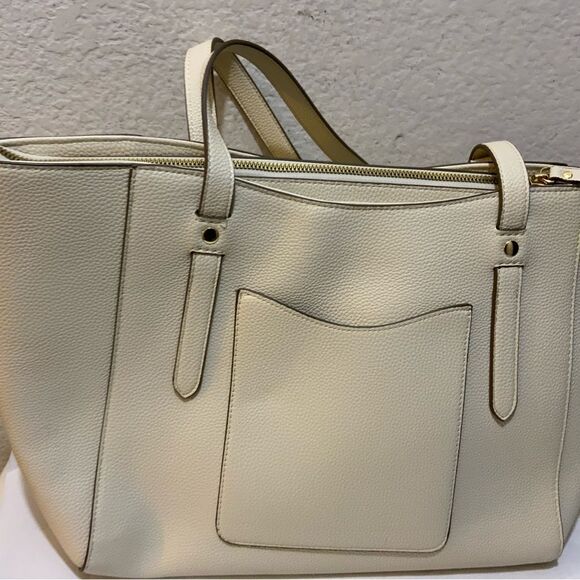 NANETTE LEPORE Dome Tote Crossbody In white Vanilla - Picture 7 of 12